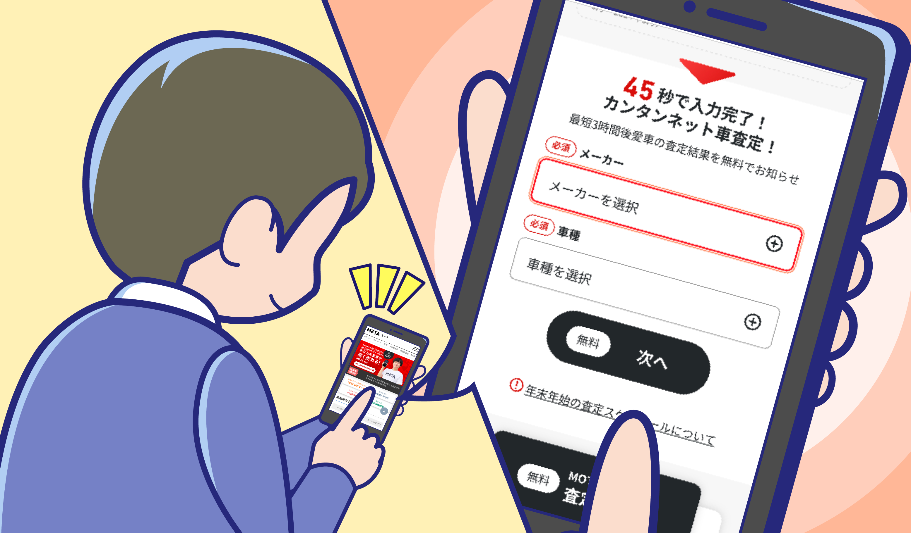 MOTAを使っている様子